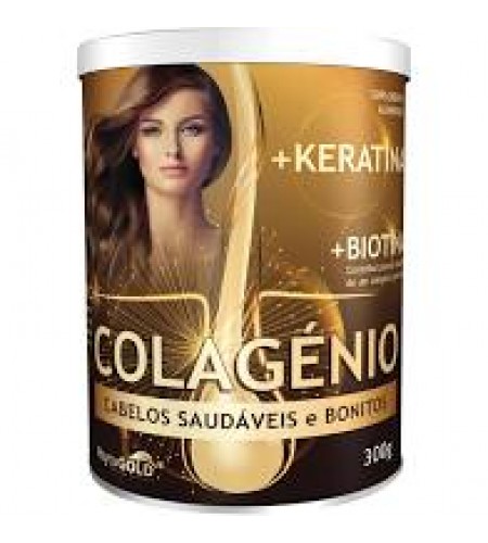 Cologénio + Keratina + Biotina - 300g - Phytogold